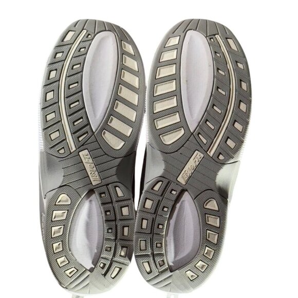 Orthofeet Womens Wide Fit Sneakers Size 12 D Silver/Gray Knit Mesh - Picture 6 of 11